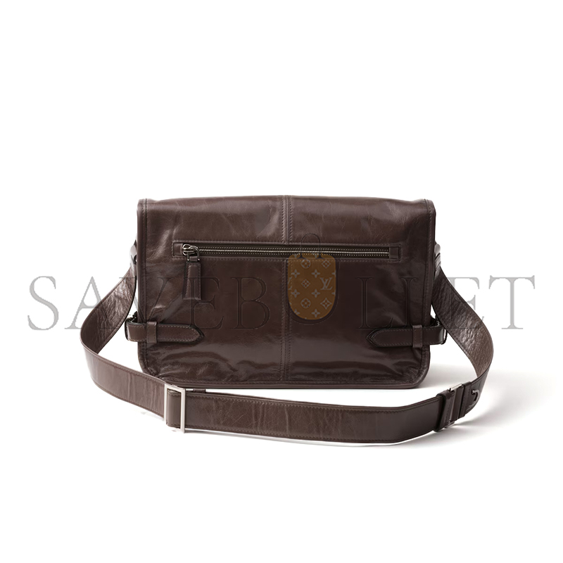 Pra*a leather shoulder bag 2vd07 (30*20*11cm)